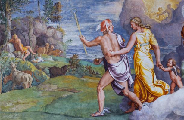 Mantova, Palazzo Ducale: Sale, Affreschi e sarcofagi in dettaglio