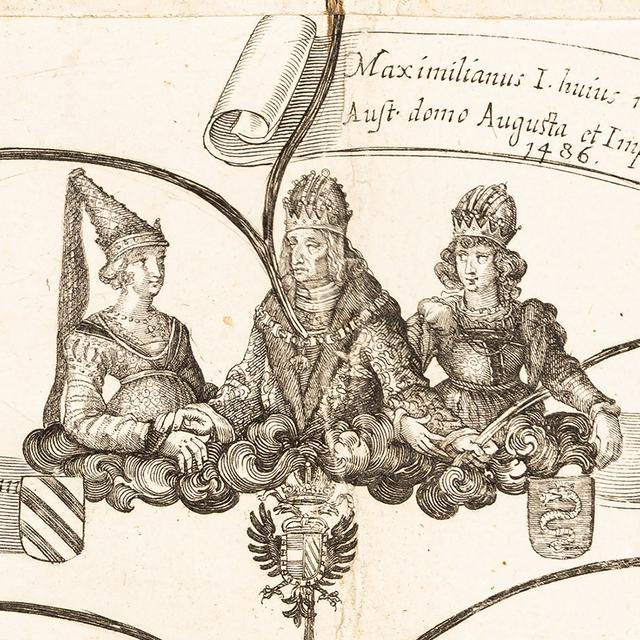 Modena: Tre Alberi Genealogici: Austria, Este, Re di Francia