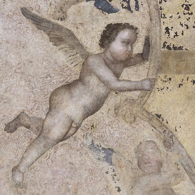 Camera Picta: parete sud-est