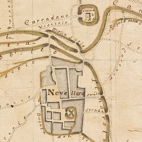 Mappa del Territorio di Novellara