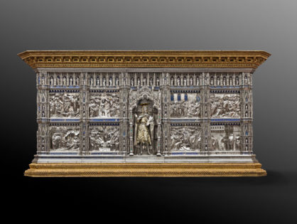 <span>gigapixel ART</span> <br>Firenze: il dossale d'argento di San Giovanni - fronte