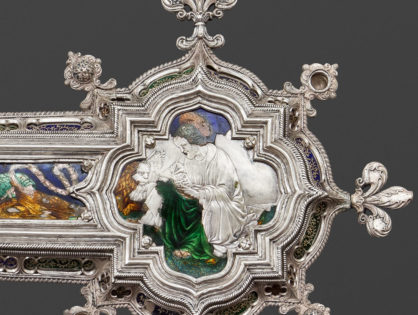 <span>gigapixel ART</span> <br> La croce del tesoro di San Giovanni a Firenze: recto