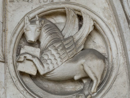 <span>Gigapixel ART</span> <br> La lunetta del portale dell’Abbazia di Nonantola