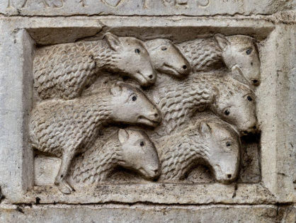 <span>Gigapixel art</span> <br> Lo stipite destro del portale dell’Abbazia di Nonantola