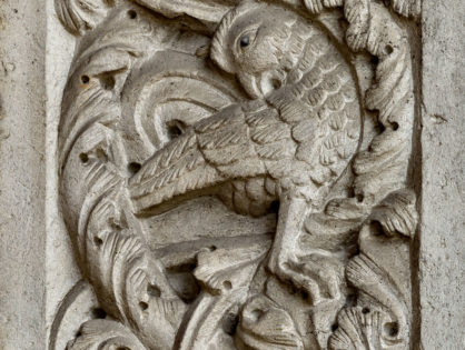 <span>Gigapixel ART</span> <br> Il fregio dello stipite destro del portale dell’Abbazia di Nonantola