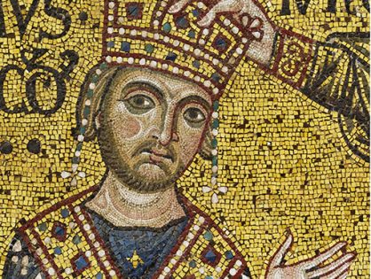 <span>Gigapixel ART</span> <br> “L’incoronazione di Guglielmo II”, mosaico del Duomo di Monreale