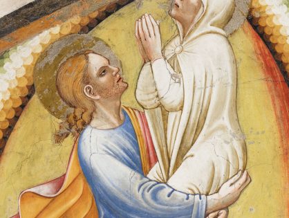 <span>Gigapixel ART</span> <br> “Assunzione della Vergine e Dono della fascia”, affresco della Cappella Contrari nella Rocca di Vignola