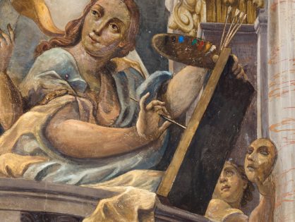 <span>Gigapixel ART</span> <br> “Allegorie della Poesia e della Pittura”, affreschi della Sala Cardinali nel Collegio San Carlo di Modena