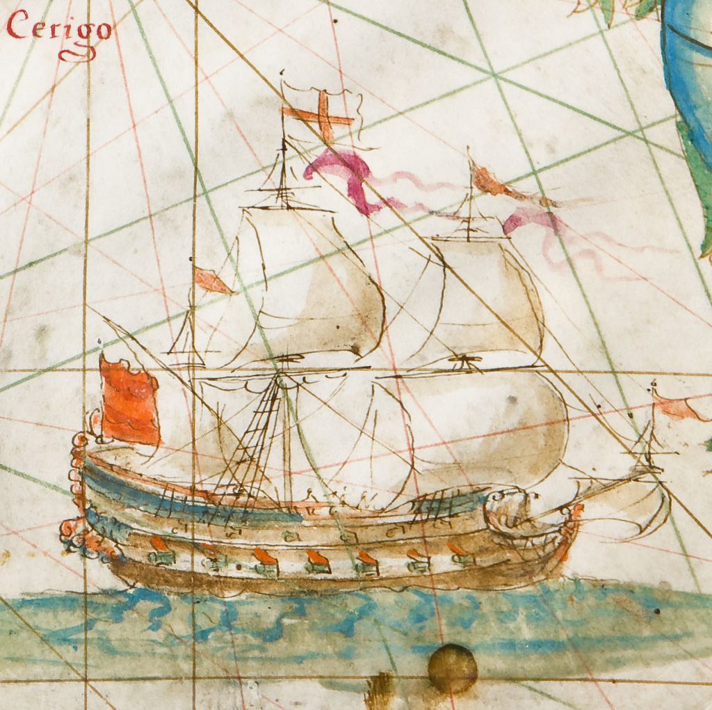 <span>Gigapixel ART</span> <br> Carta nautica del Mar Egeo di Jean François Roussin