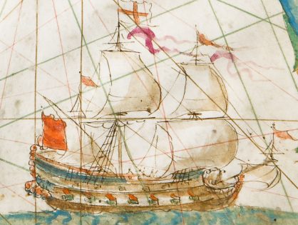 <span>Gigapixel ART</span> <br> Carta nautica del Mar Egeo di Jean François Roussin